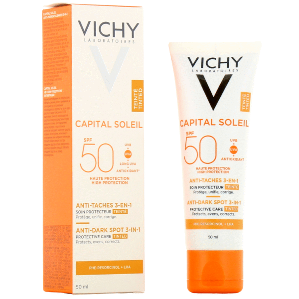 écran solaire Vichy