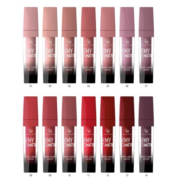 Liping my matte Lipstick Golden rose