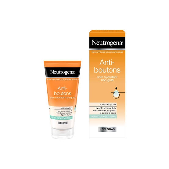 Neutrogena anti boutons soin hydratant non gras