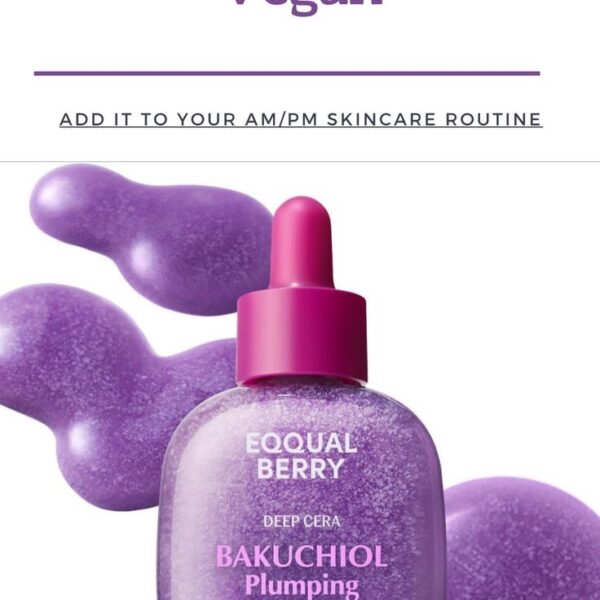 Equal Berry Bakuchiol plumping Serum