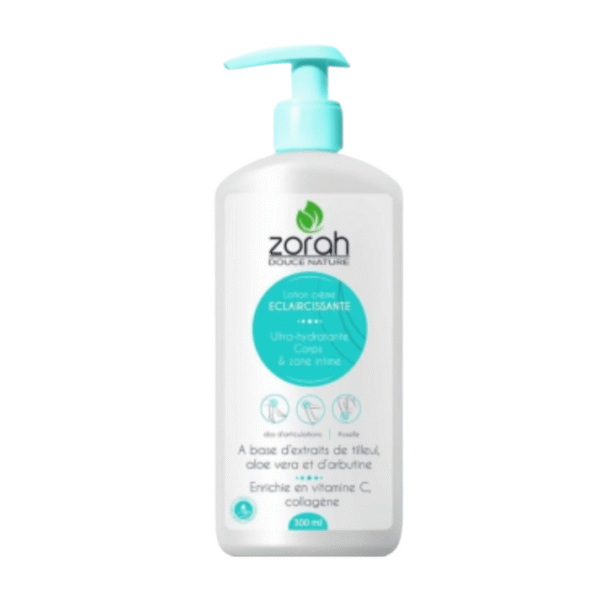 Lotion eclaircissante Zorah