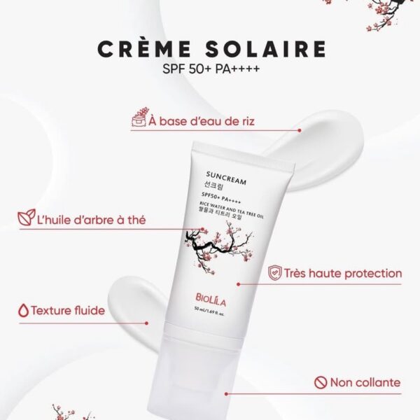 Écran solaire Biolila