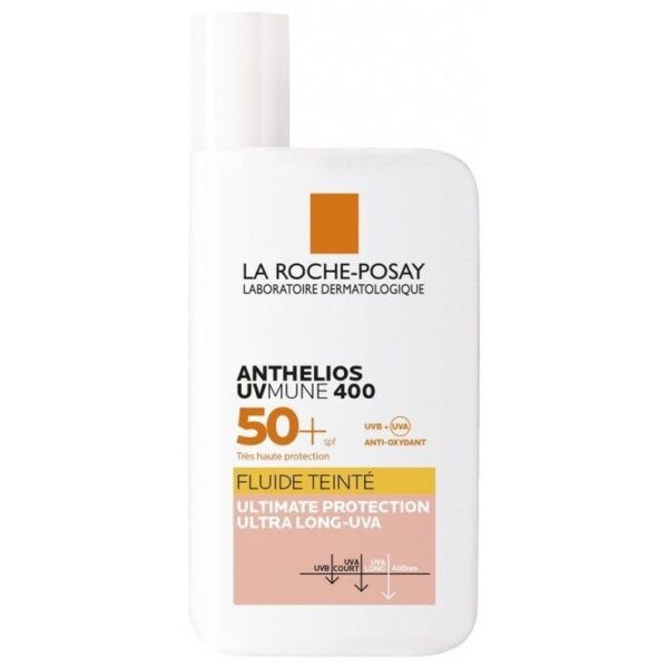 Écran solaire La roche posay teinté