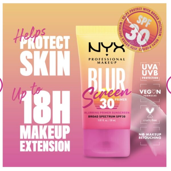 Primer Nyx BLUR SCREEN SPF 30