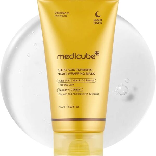 medicube kojic acid turmeric night wrapping mask