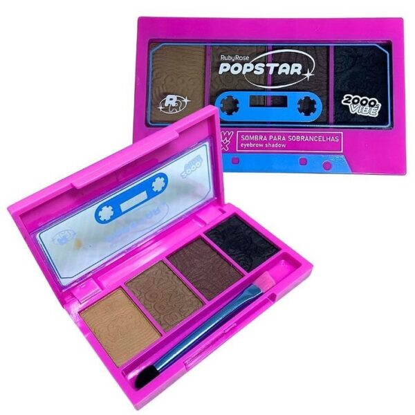 Palette a sourcil ruby rose