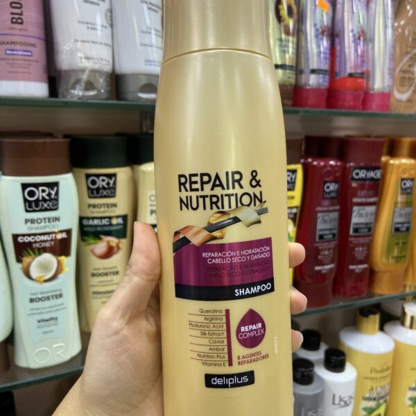 Shampooing deliplus repair nutrition