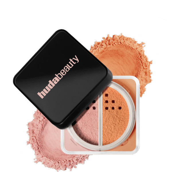 Poudre libre huda beauty duo Pink Pumpkin