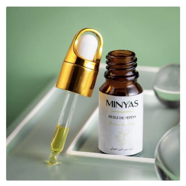 Huile minyas de pipins de figue de barbarie