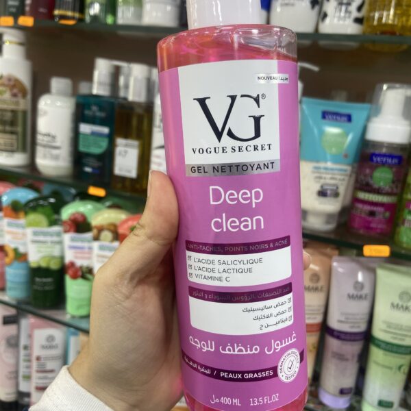 Gel nettoyant Vogue secret