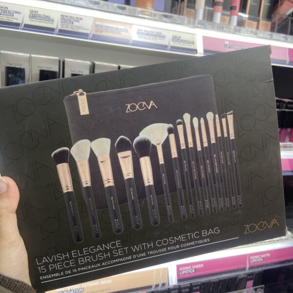 Kit pinceaux zoeva avec trousse