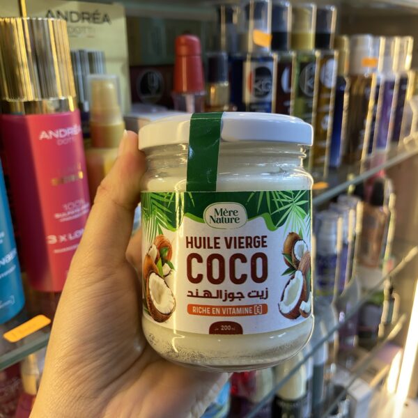 Huile de coco vierge Mère nature
