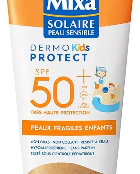 Ècran Solaire mixa Pour enfants 50spf+