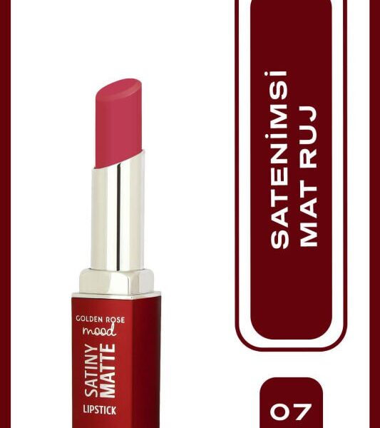 Rouge a lévres golden rose satiny matte