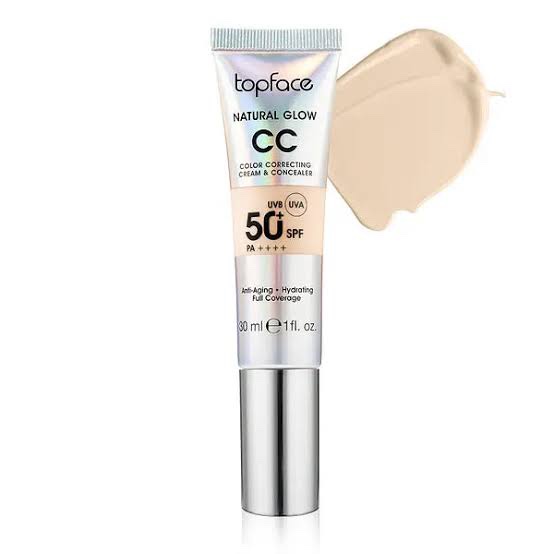 CC crème Top face