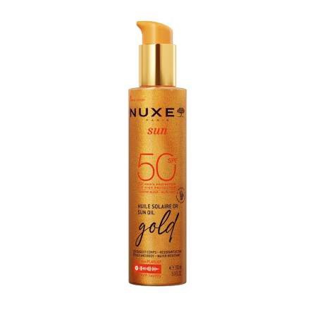 Huile protectrice Spf 50 pailletée Nuxe